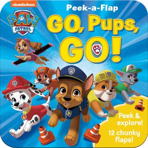 Peek-a-Flap Paw Patrol Go, Pups, Go!- 1646388615, Cottage Door Press, board book