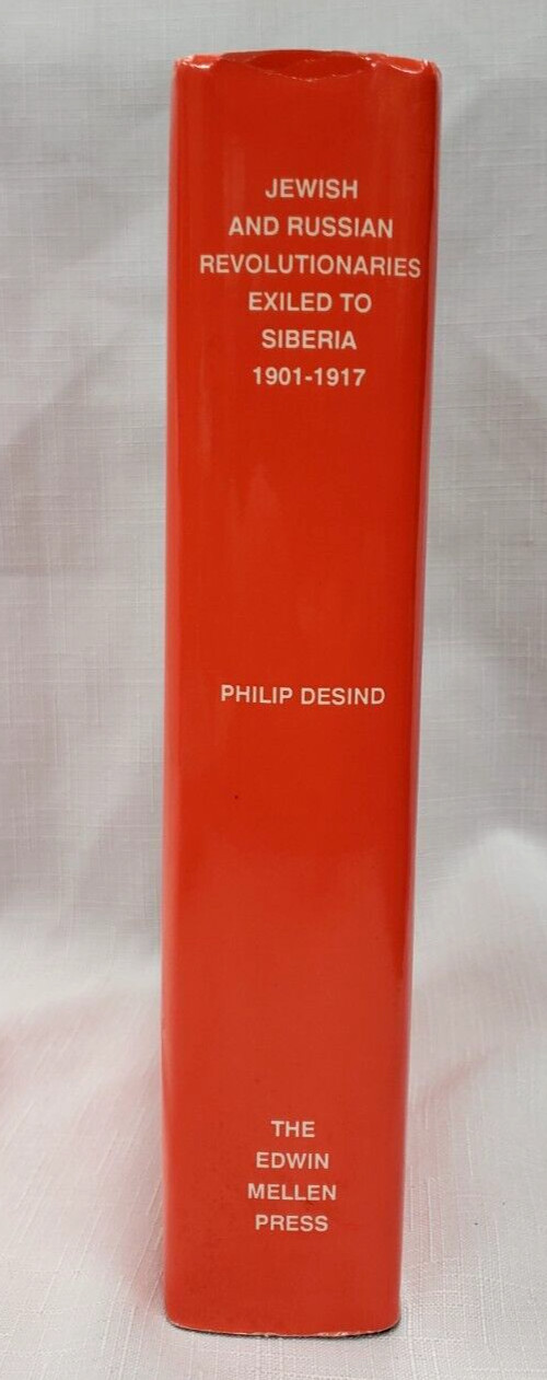 2x Signed,Desind JEWISH/RUSSIAN REVOLUTIONARIES EXILED- SIBERIA,Judaism History
