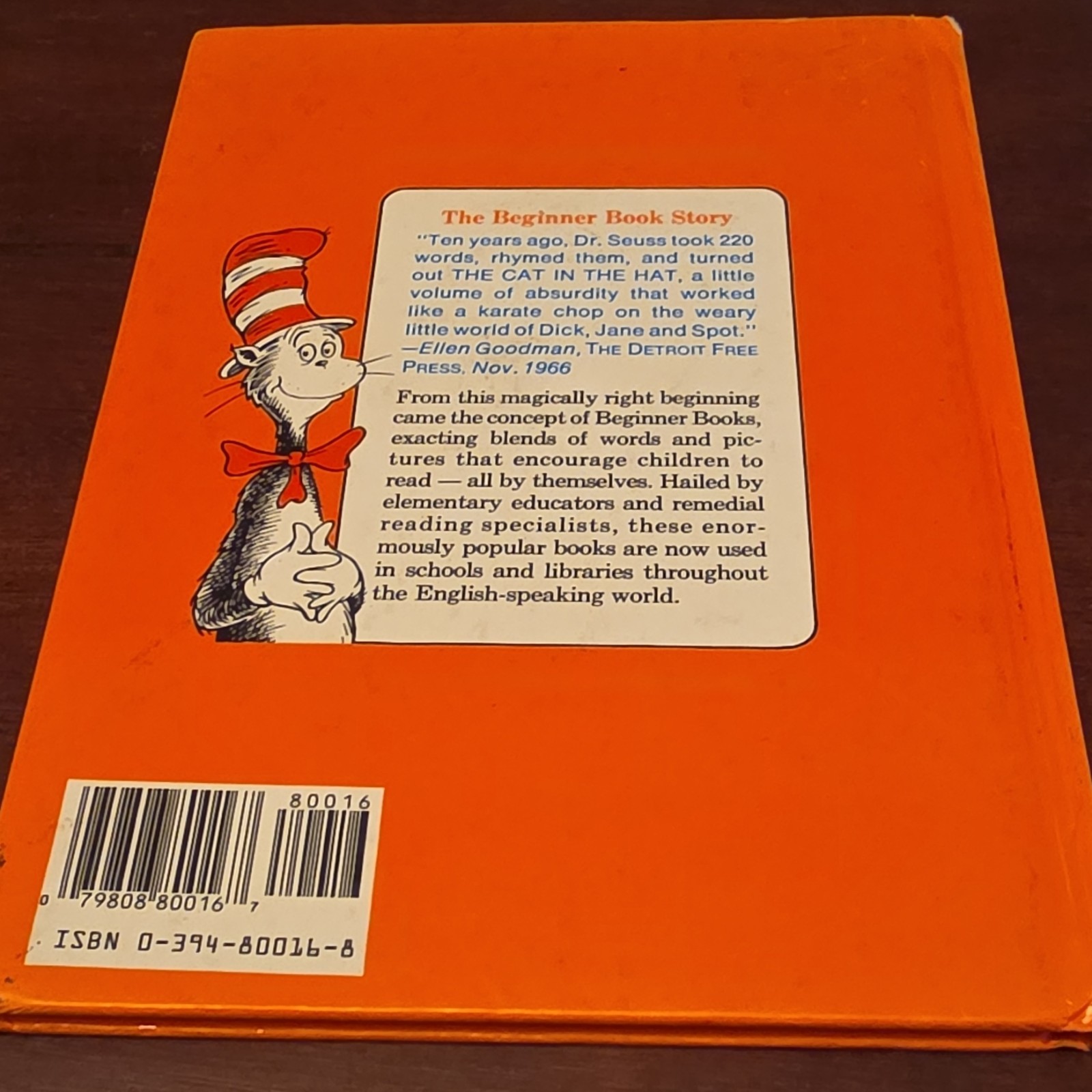 Dr. Seuss Green Eggs and Ham Beginner Books Illustrated Hardcover