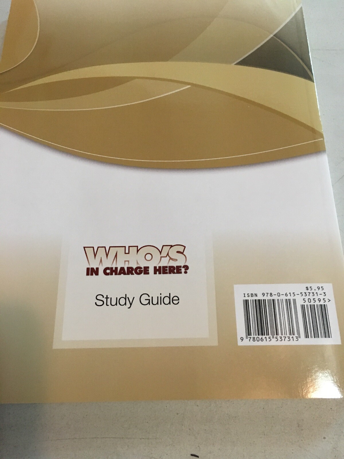 Who&rsquo;s in Charge Here? 13 Week life Stewardship Study. Study Guide. 172 Pages.