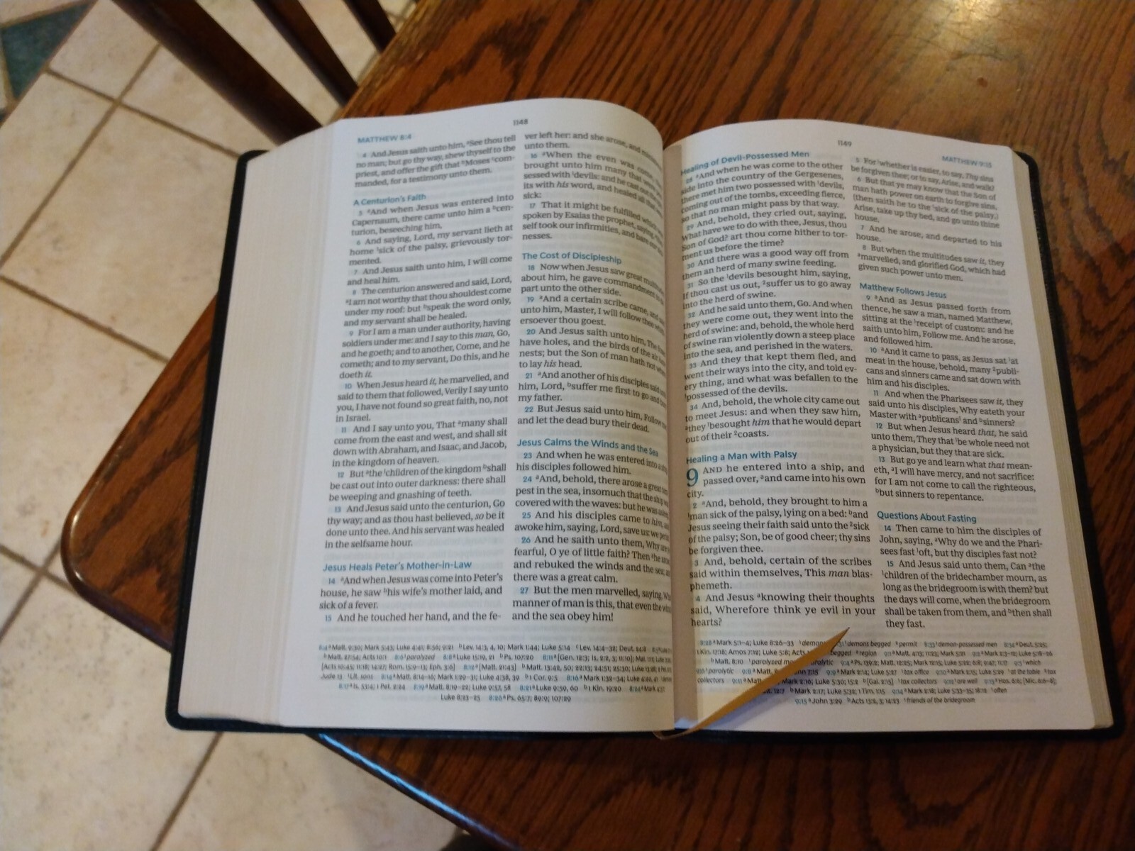 KJV LARGE PRINT Preacher&rsquo;s Bible Verse-by-Verse Reference Bible Maclaren Series