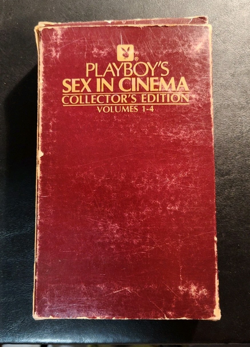 Vintage Box Set: Playboy&rsquo;s « Sex In Cinema » Paperbacks Vol 1-4 (1971-1974) .