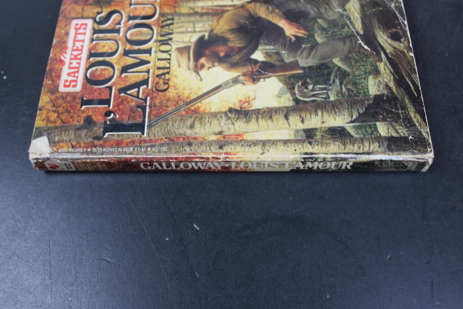 Galloway Louis L&rsquo;Amour 1986 The Sacketts Western Adventure Bantam Books PB