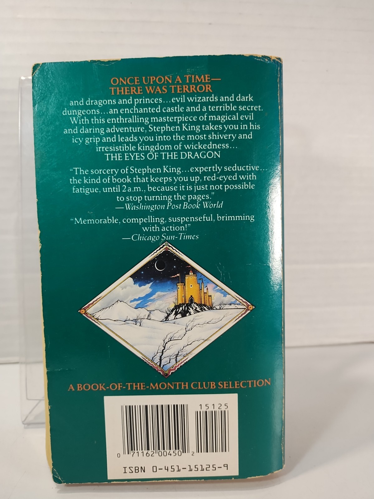 The Eyes of the Dragon by Stephen King Vintage 1988 First Signet Edition Fantasy