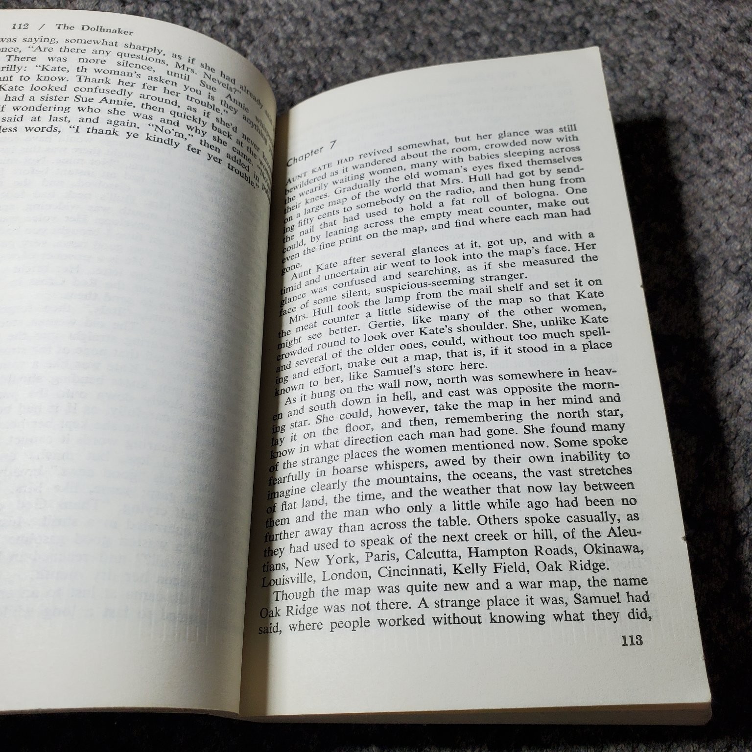 The Dollmaker Harriette Arnow 1965 Collier Books Vintage Paperback Fiction