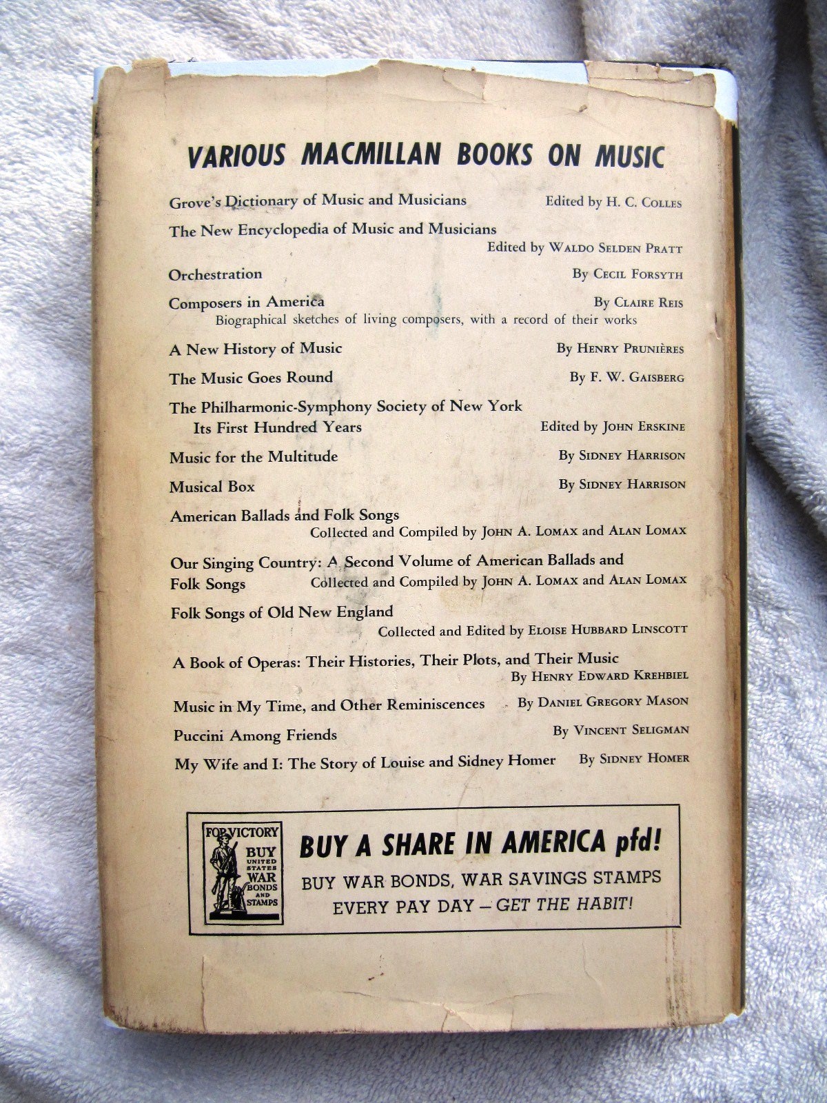 FRED GAISBERG Autobiography 1943 THE MUSIC GOES ROUND on Record Berliner Records