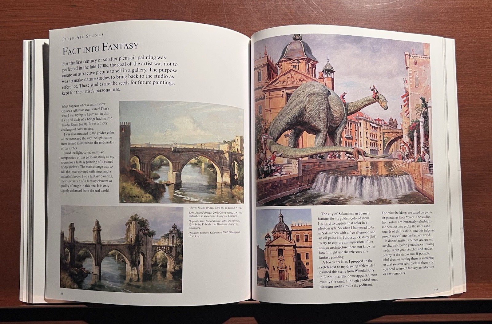James Gurney Signed Imaginative Realism w/ Original Sketch Drawing Art Dinotopia