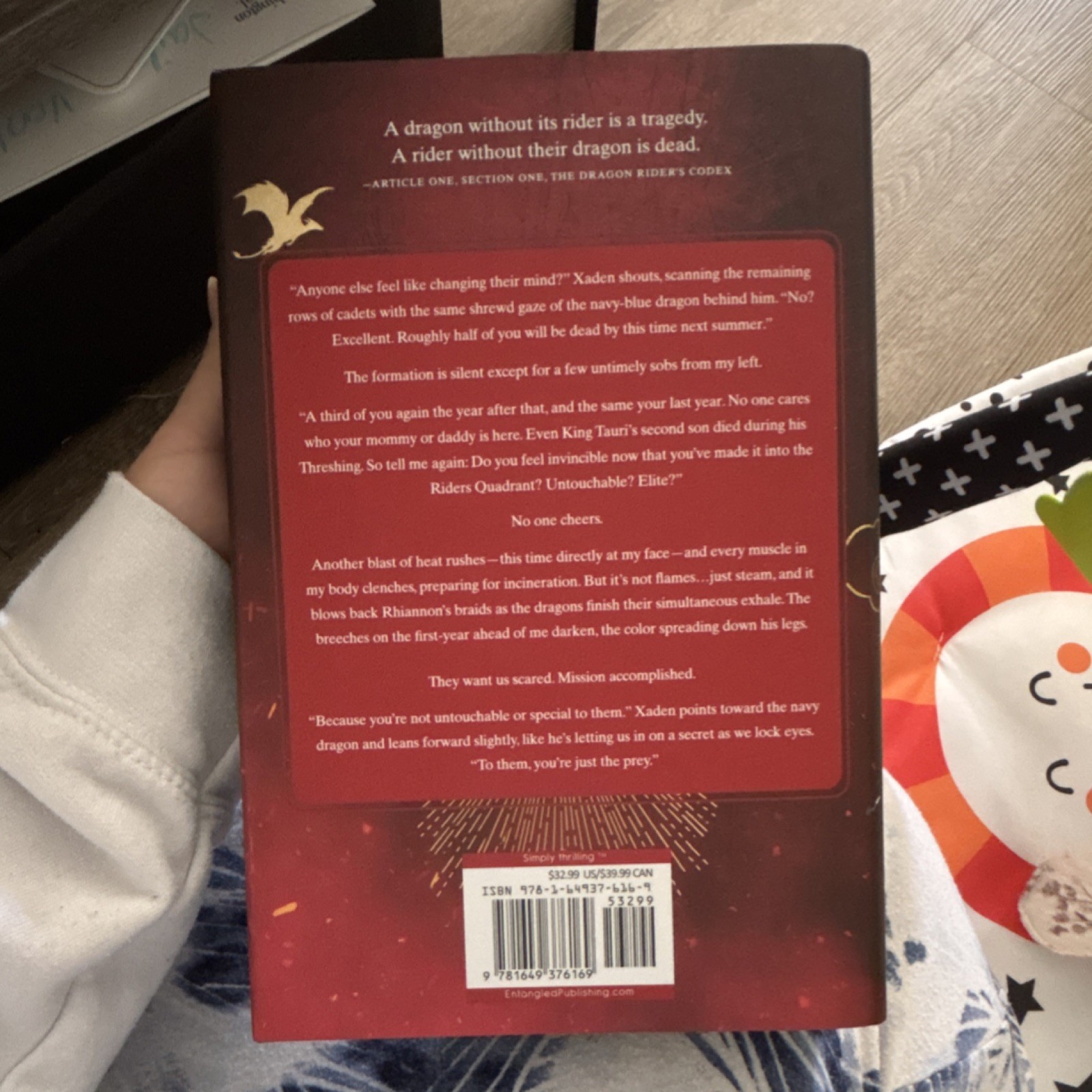 Fourth Wing (Special Edition) by Rebecca Yarros HC 2023 Empyrean Ser. 1st Ed.
