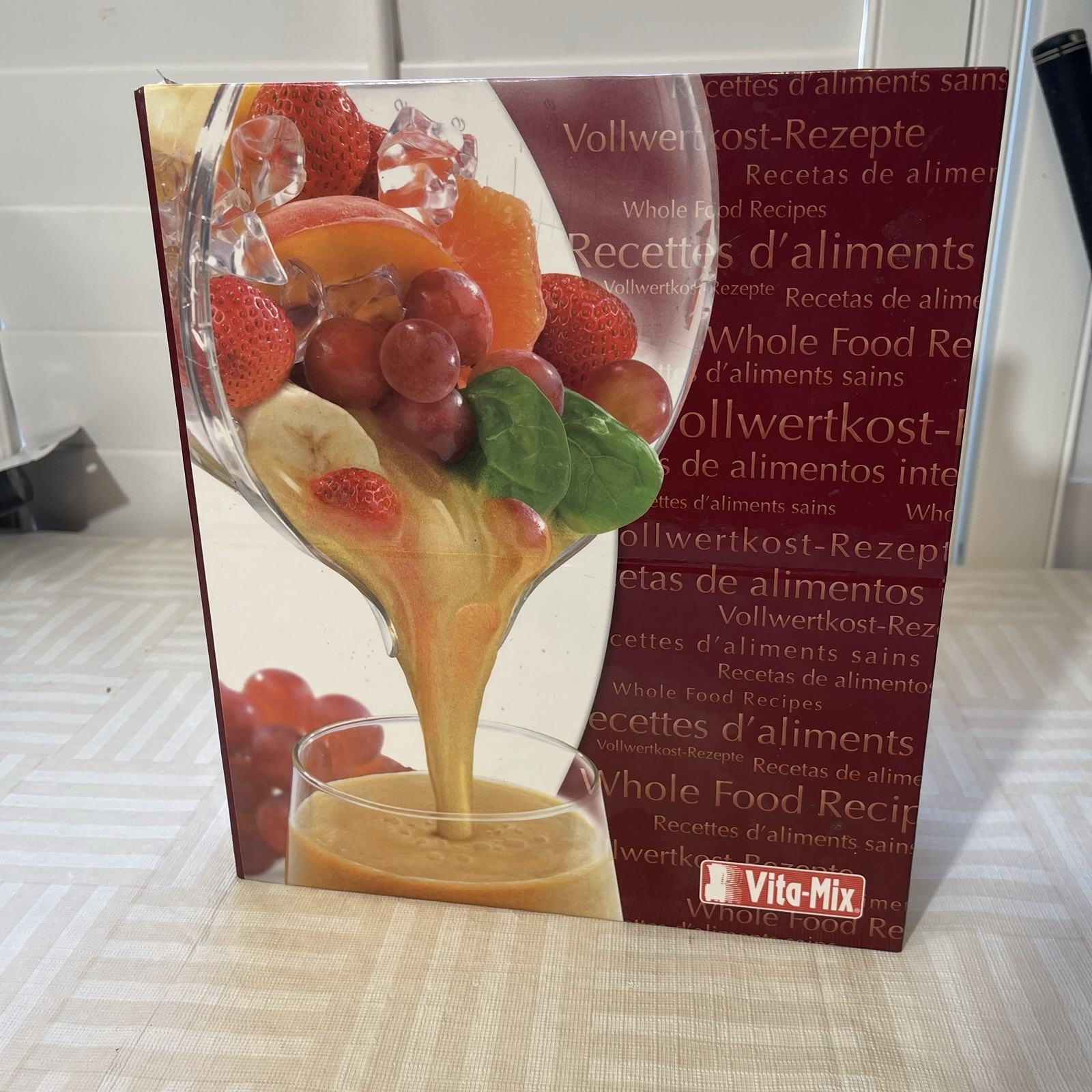 Vita-Mix Owner&rsquo;s Manual + Cookbook Recipes Instructions Binder