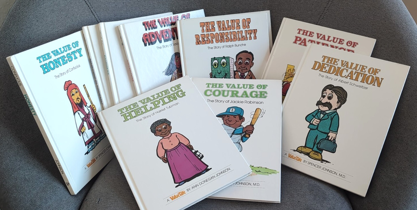 ValueTale Hardcover Children&rsquo;s Books – Lot of 10 Robinson Tubman Confucius etc.