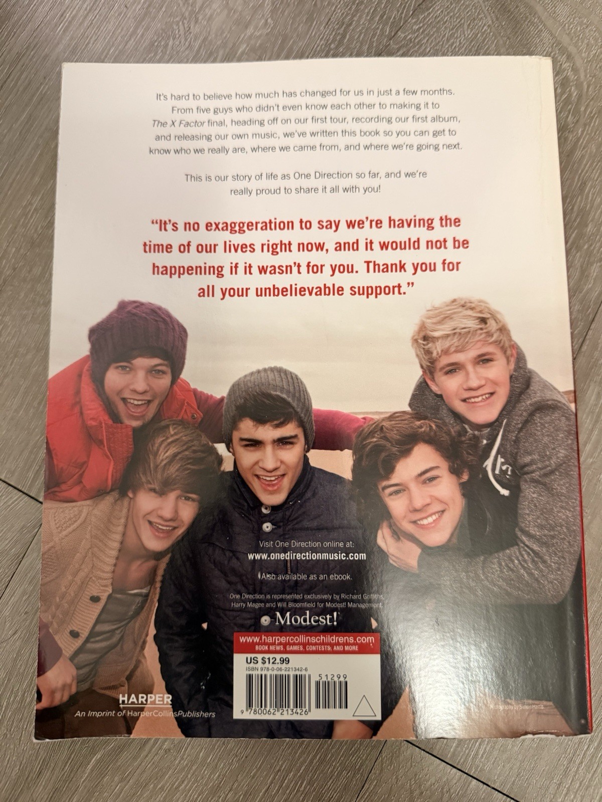 Dare to Dream: Life as One Direction, One Direction, Paperback, HarperCollins, …