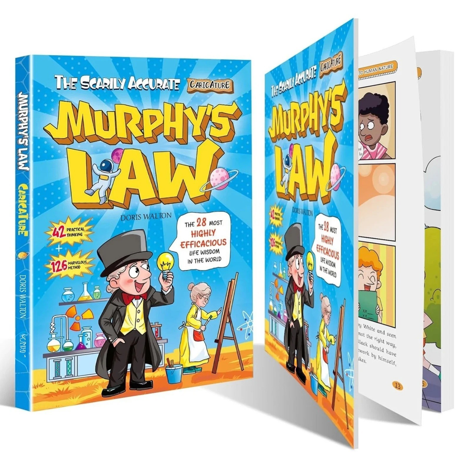 Murphy&rsquo;s Law Learning Book for Kids 8-12 with 128 Pages Paperback Illustrated