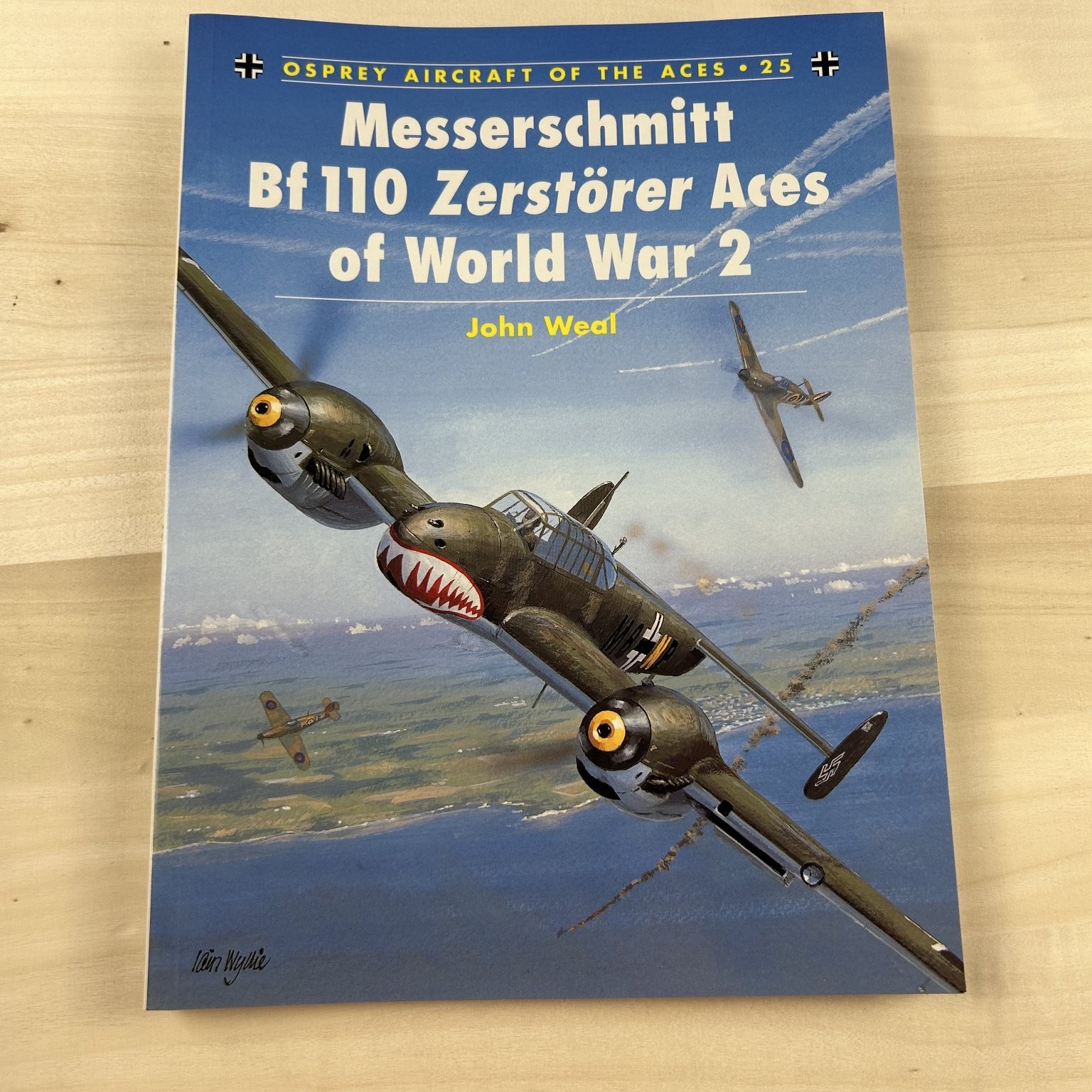 Messerschmitt Bf 110 Zerstörer Aces WW2 John Weal 1999 1st Print Illustrated