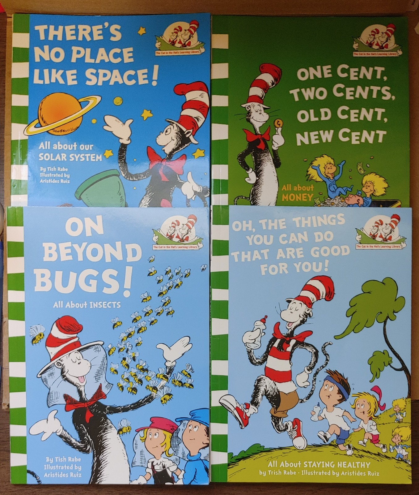 Dr Suess Cat in the Hat&rsquo;s Learning Library Set Lot Of 19 NO DUPLICATES