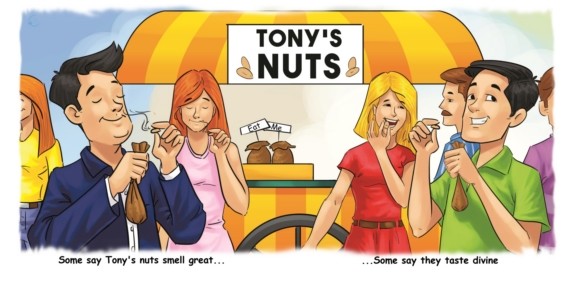 Put Tony&rsquo;s Nuts In Your Mouth! ~ Hard Cover, Brand New