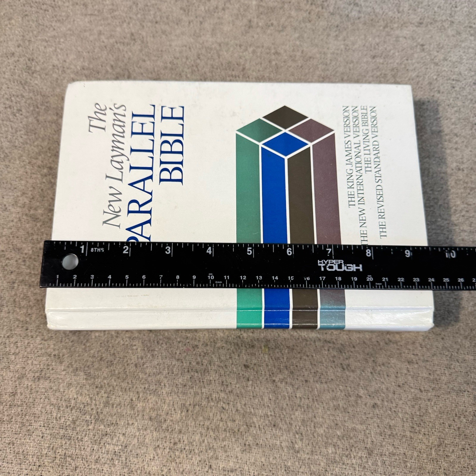 The New Layman&rsquo;s Parallel Bible Zondervan Hardcover Vintage KJV NIV TLB RSV