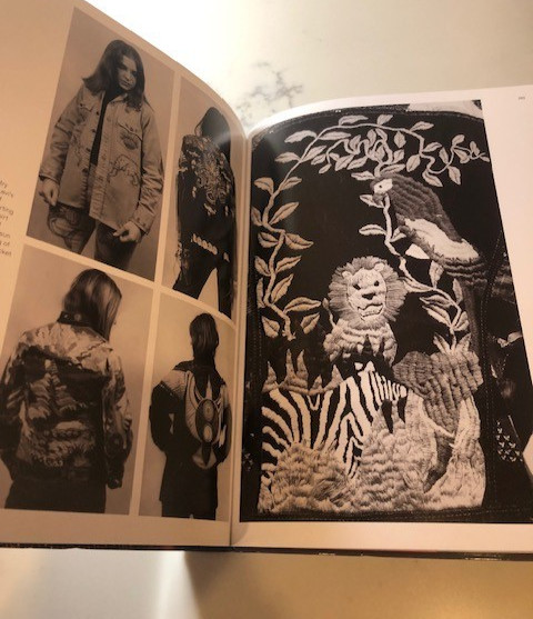 Fashion in the &rsquo;70s 1970 1970s hippy chic peasant retro disco punk book couture