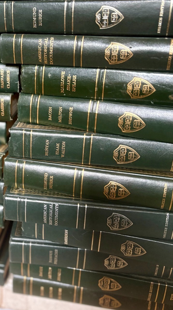 Harvard Classics Deluxe Edition Green Leather Individual Volumes – CHOOSE TITLES