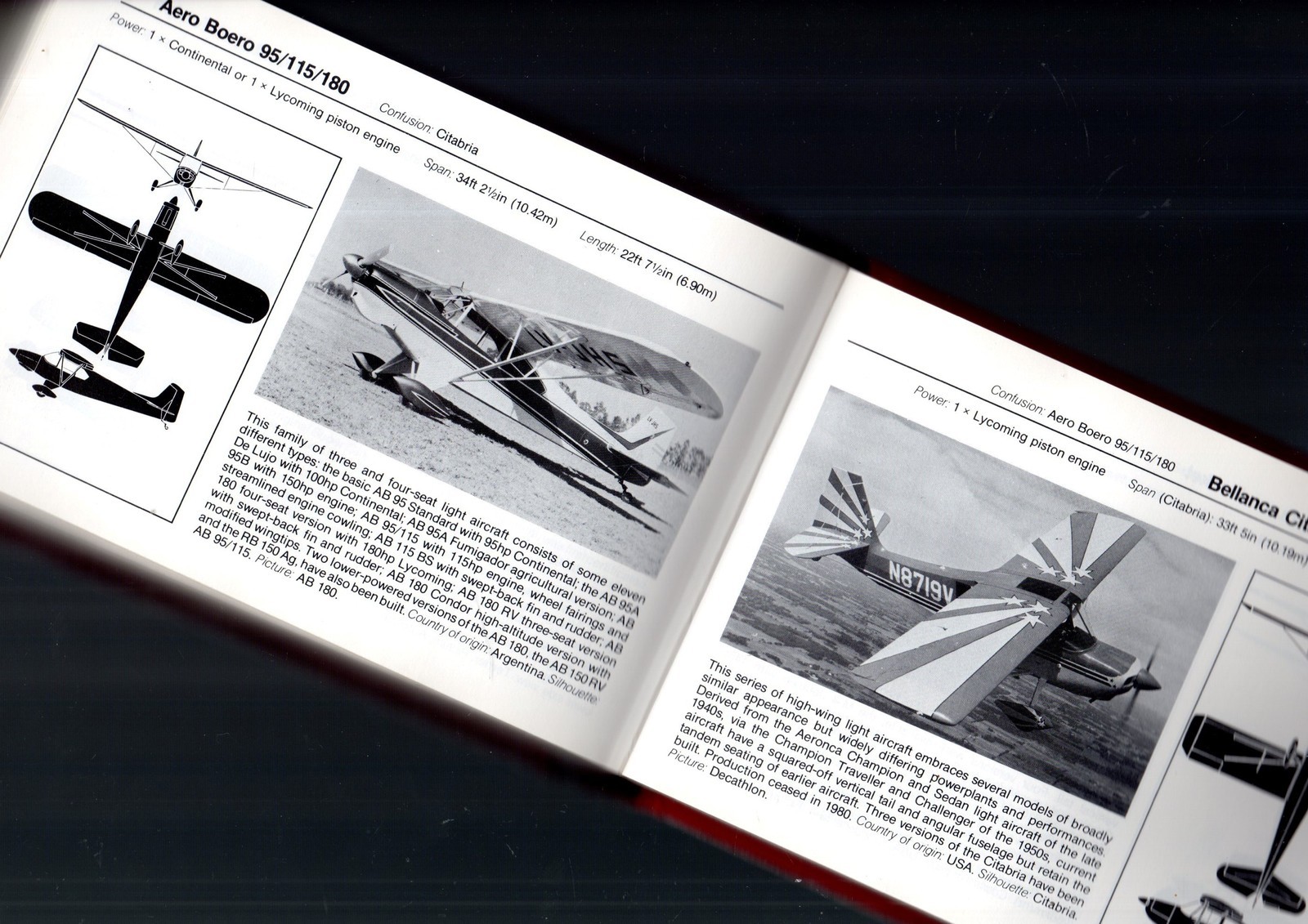 1 3/4 lb 559p Hardcover JANE&rsquo;S WORLD AIRCRAFT Recognition Handbook EC Derek Wood