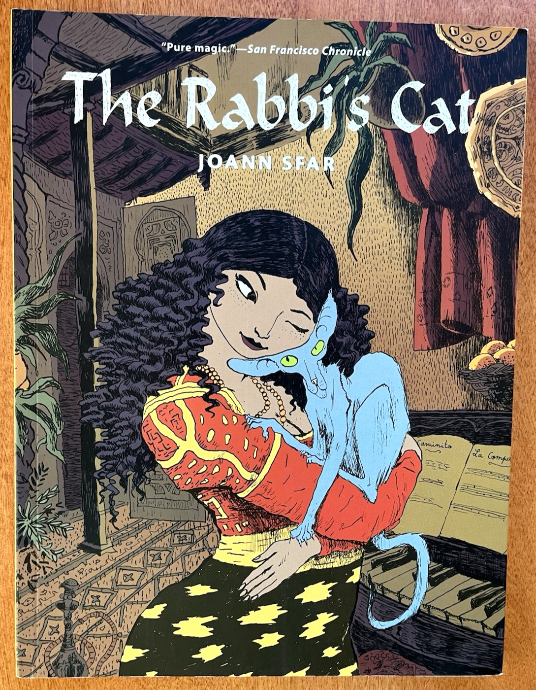 The Rabbi&rsquo;s Cat graphic novel (2005 1st American paperback edition, SC) Like New