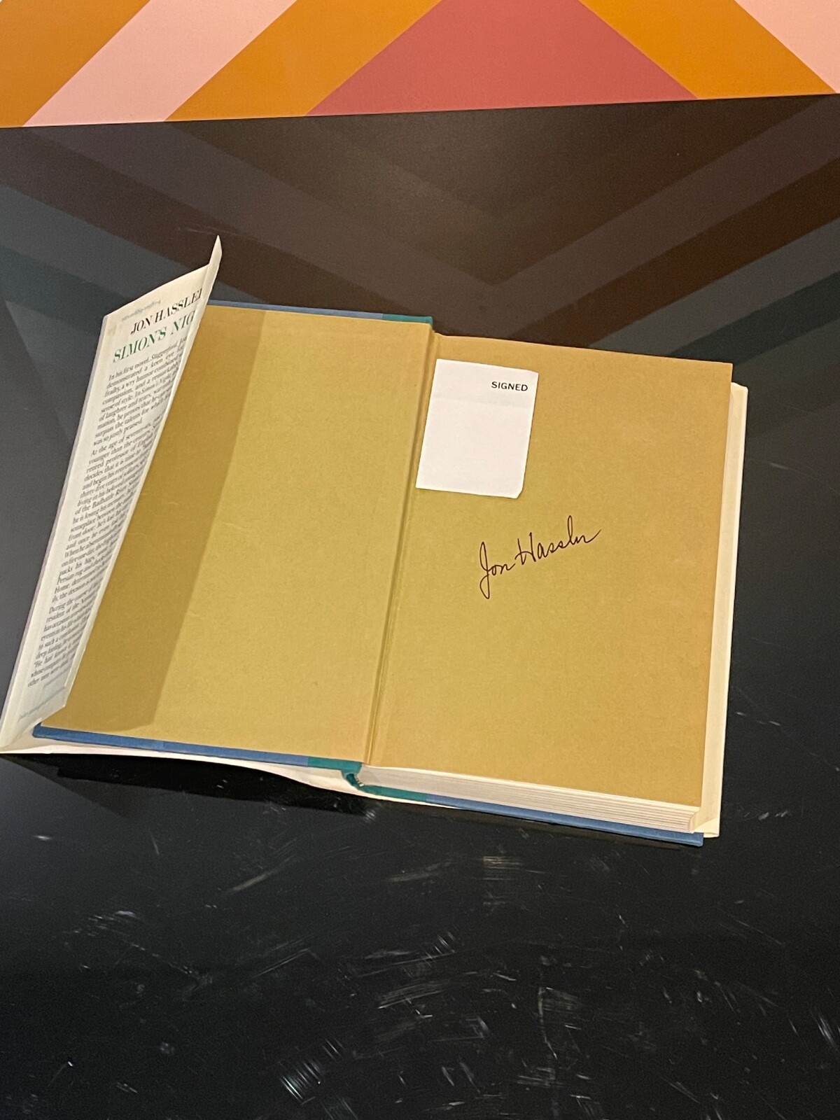 Simon&rsquo;s Night / Jon Hassler ~ First Edition with Dust Jacket Signed by Author