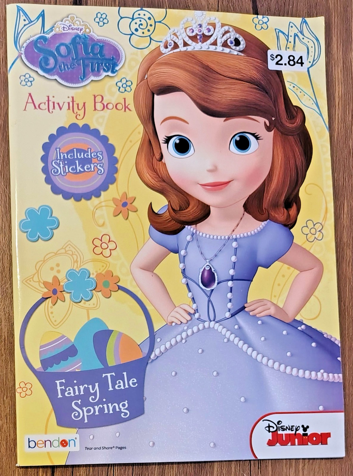 Sofia the First Coloring & Activity Book Fairy Tale Spring 2015 Stickers Easter