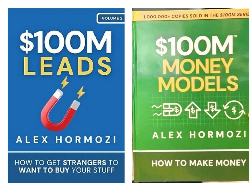 $100M Leads(Vol.2) and 100M Dollar Money Models 2 Book Set Fast Shipping..