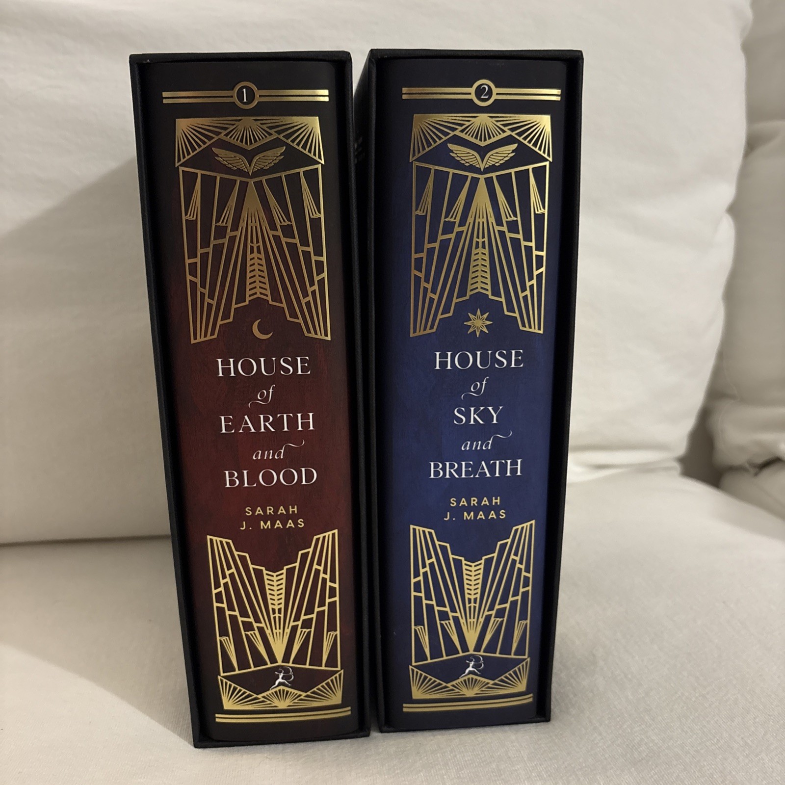 FairyLoot Exclusive Slipcase Edition – Books 1 & 2 Crescent City By Sarah J Maas