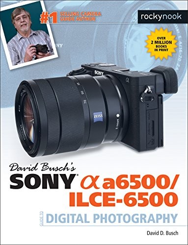DAVID BUSCH&rsquo;S SONY ALPHA A6500/ILCE-6500 GUIDE TO DIGITAL By David D. Busch NEW