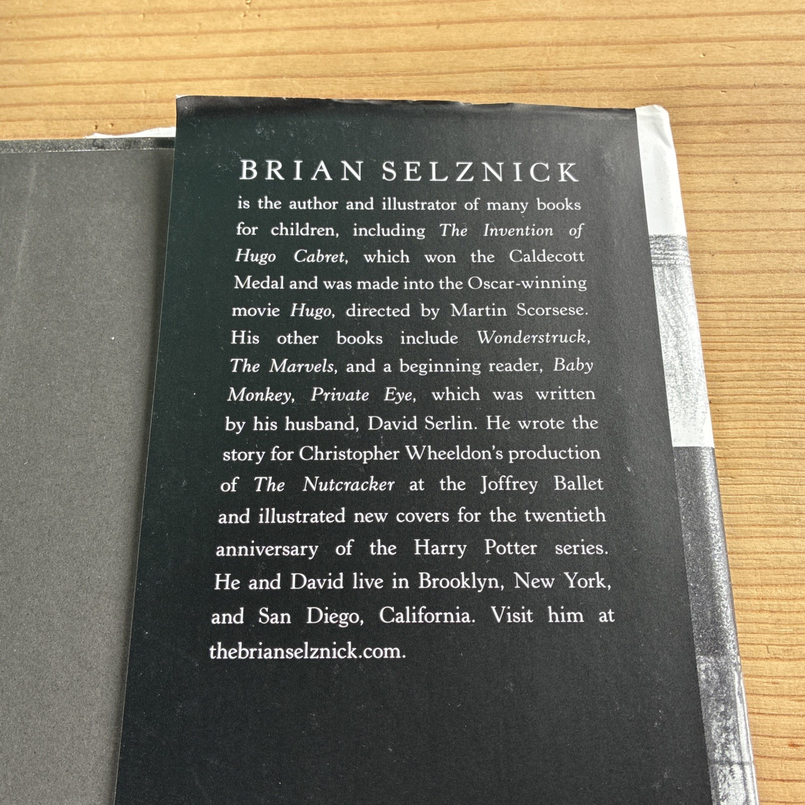 Signed Book Kaleidoscope Brian Selznick Juvenile Fiction YA Children Novel Books