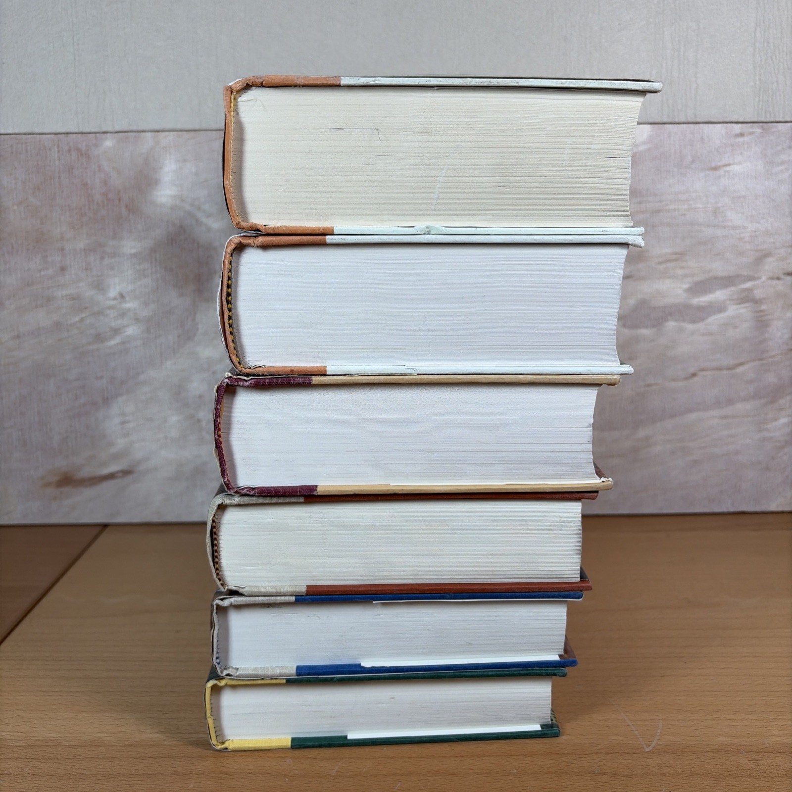 Complete Set Series Lot of 6 Earth&rsquo;s Children Books by Jean Auel HARDCOVER