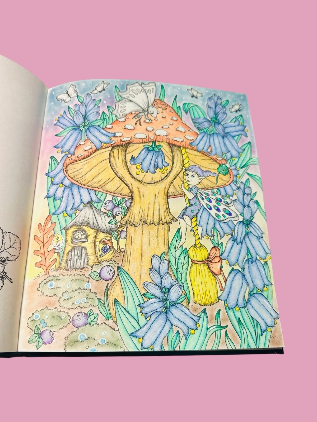 Rare! Klara Markova Fairy Miracles Coloring Book 2018 Czech Republic Made 112 Pg