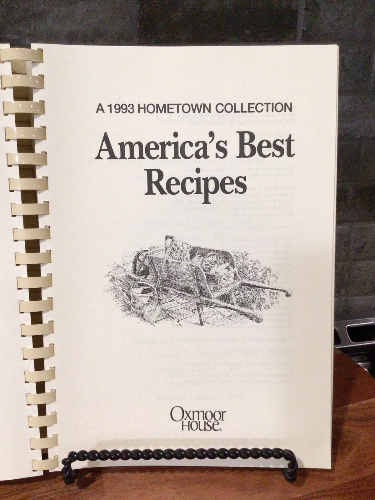 1993 HOMETOWN COLLECTION America&rsquo;s Best Recipes Cookbook 336 Pages