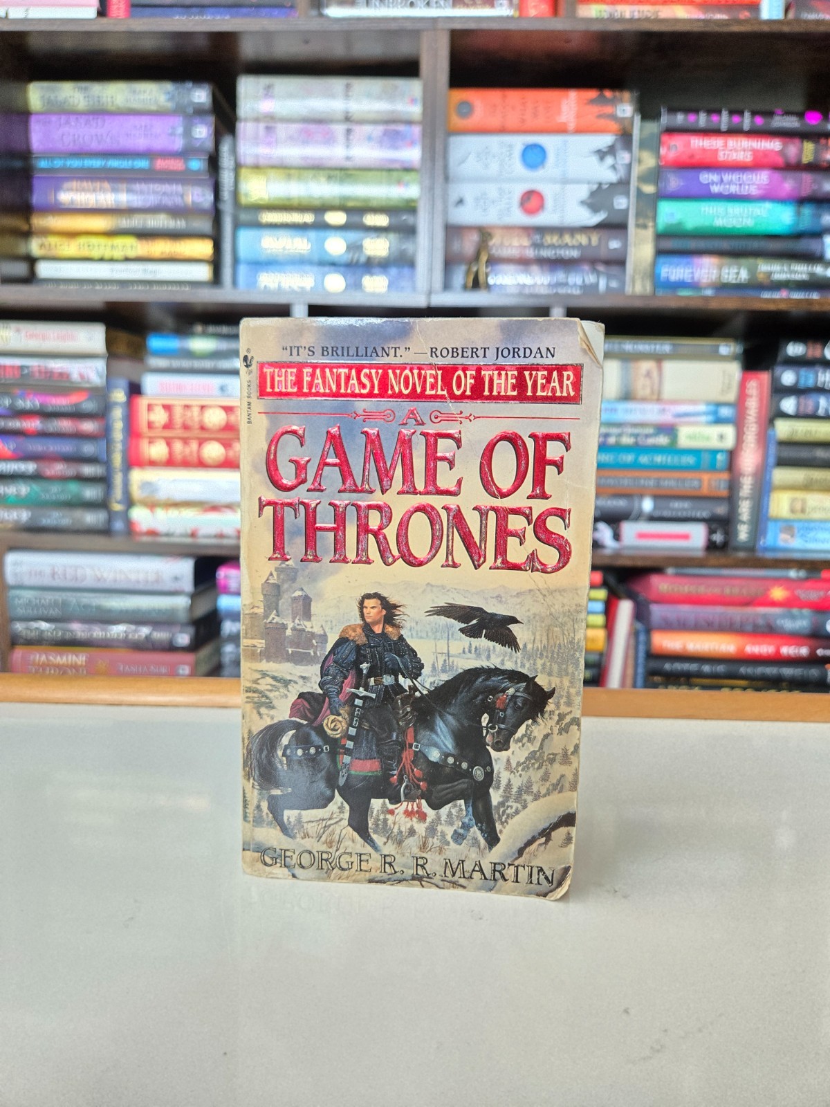 A Game Of Thrones First Edition Paperback Jon Snow Cover By George R.R. Martin