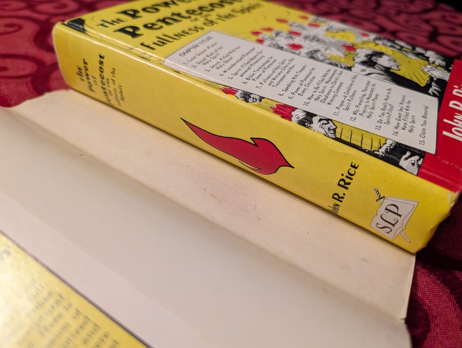 THE POWER OF PENTECOST By John R. Rice – Hardcover & Dust Jacket
