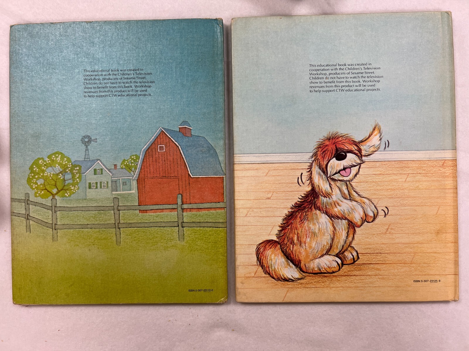Sesame Street Book Club Books – dated 1980&rsquo;s HB – lot of 14
