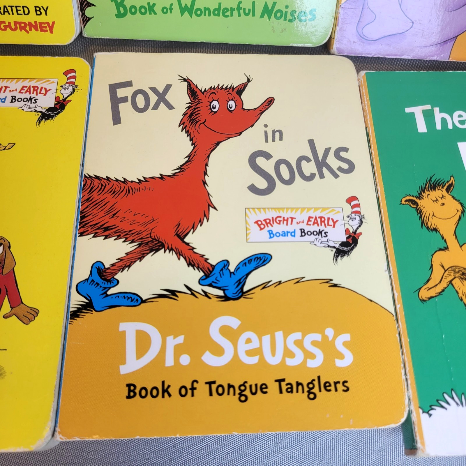 Bright And Early Board Books Dr Seuss Assorted Set Of 6 Children&rsquo;s Books