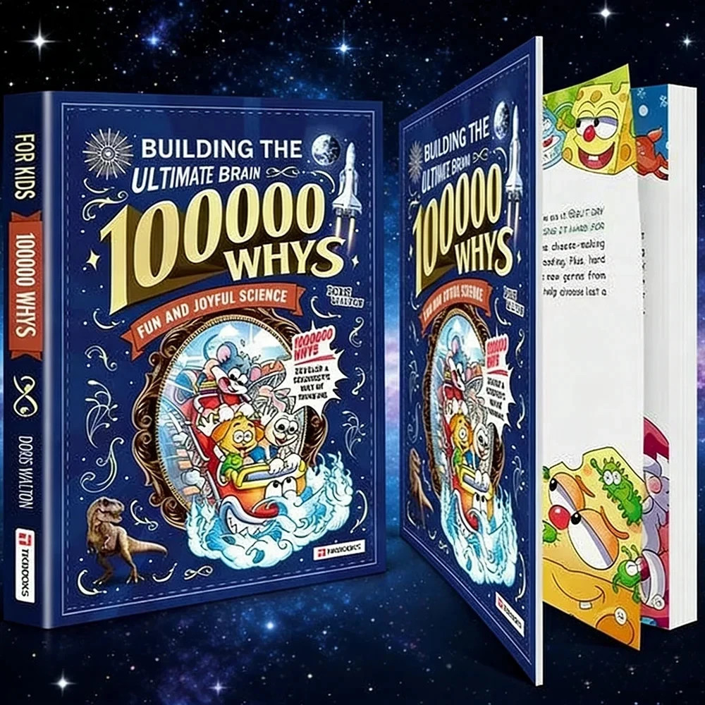 Children&rsquo;s Encyclopedia 100,000 Whys Extracurricular reading for Kids Book JQ