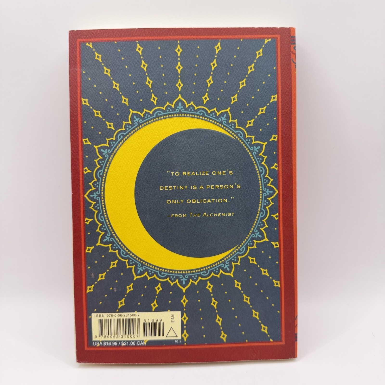 The Alchemist by Paulo Coelho (2014, Paperback) 25th Anniversary Edition Book