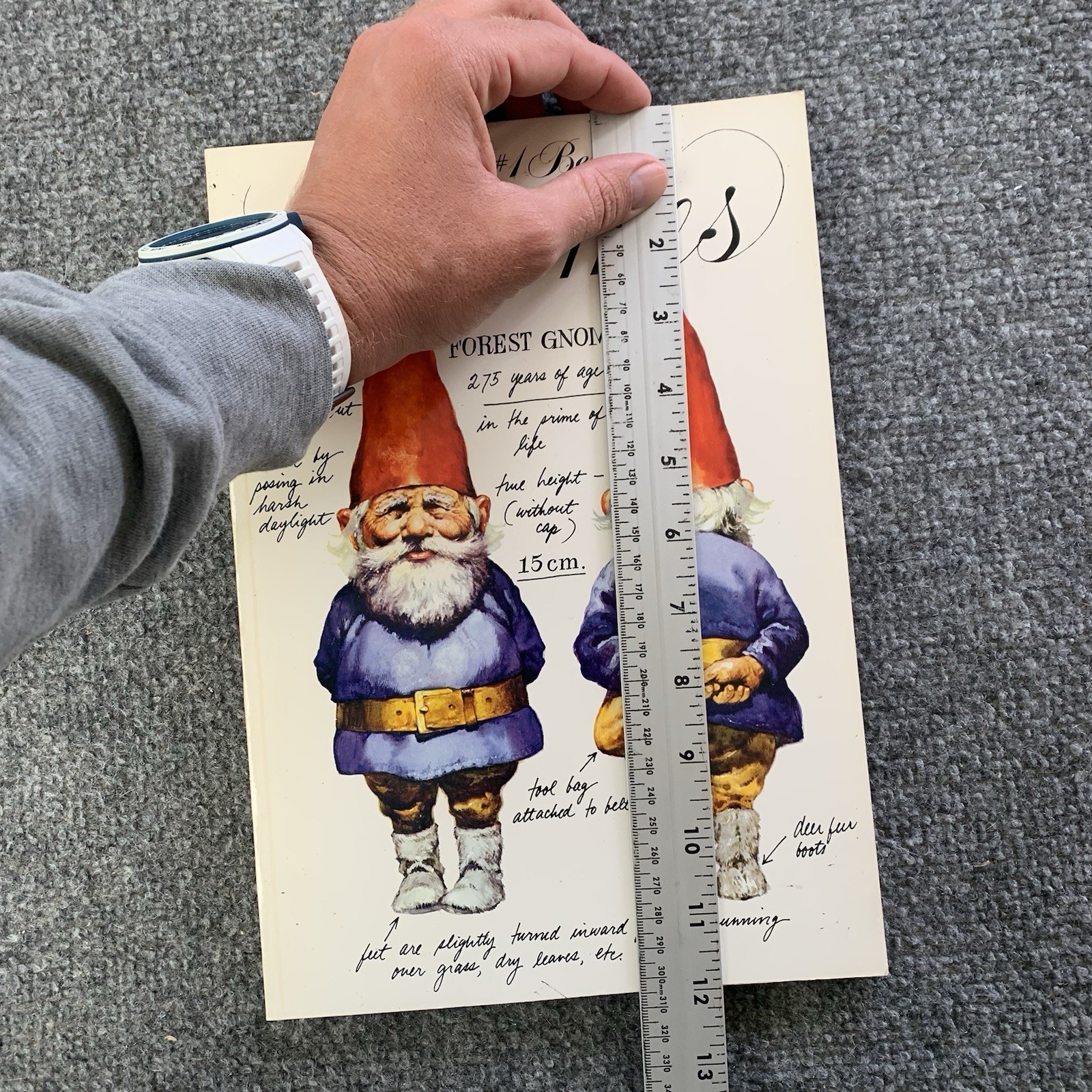 Gnomes – Wil Huygen & Rien Poortvliet (1st edition HC) Harry N. Abrams, 1977