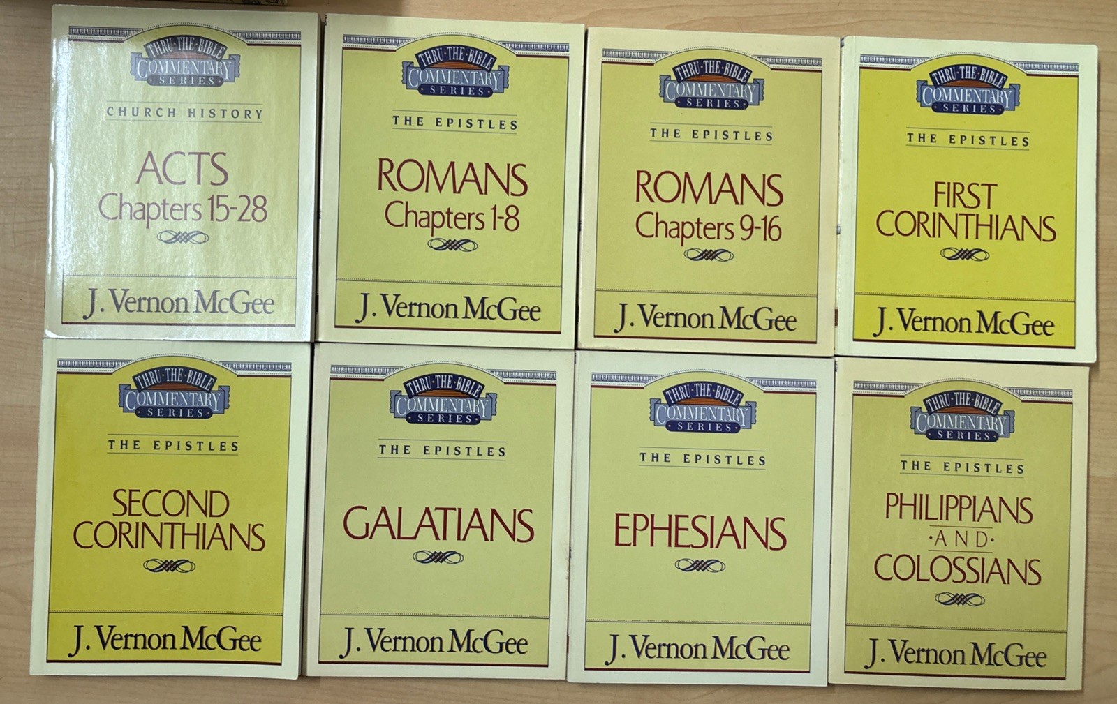 Lot 60 Thru the Bible Commentary Series Complete 60 Book Set J. Vernon McGee PB