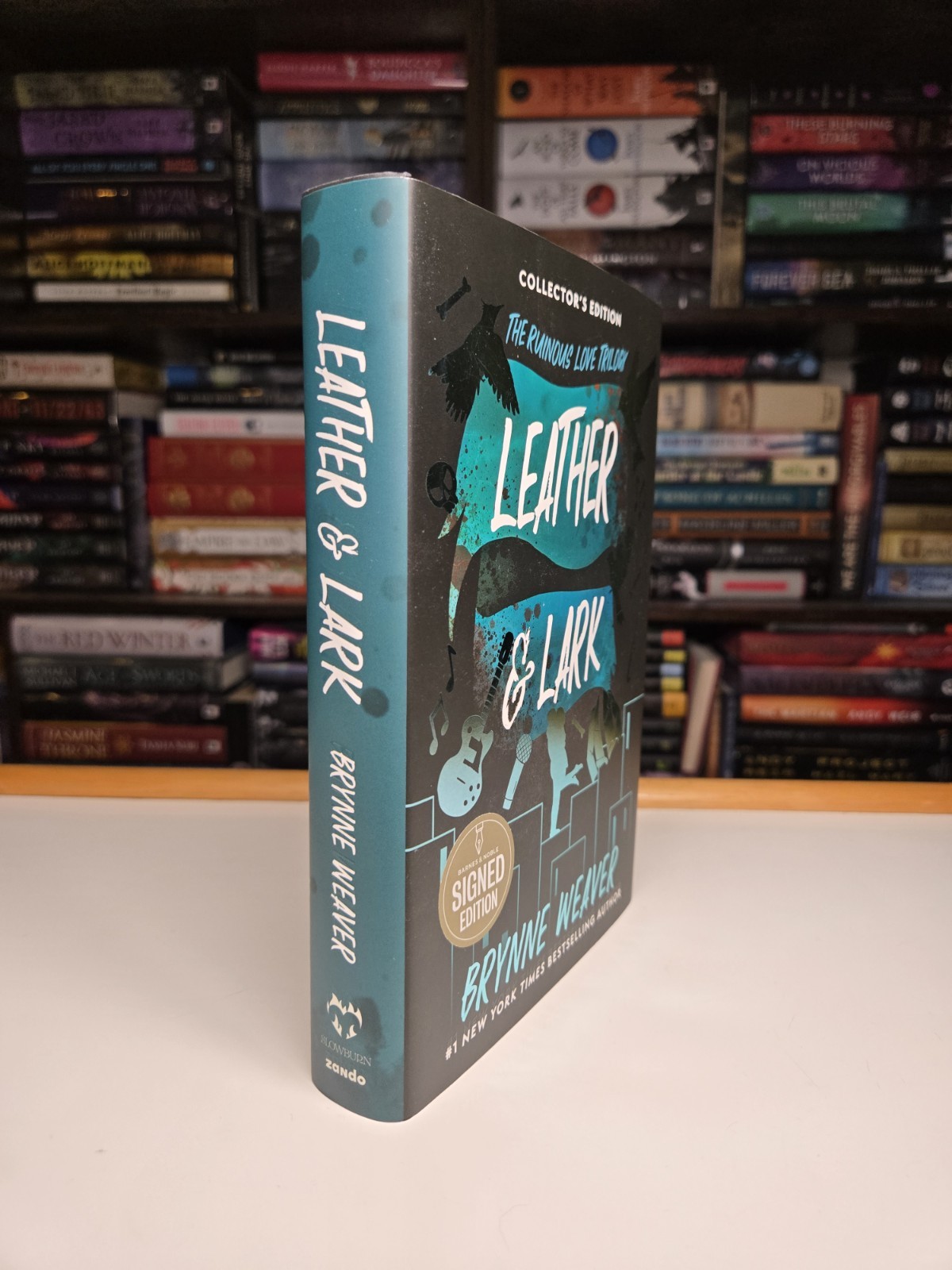 Brynne Weaver Leather & Lark Signed Collector&rsquo;s Ed Hardcover Zando Ruinous Love