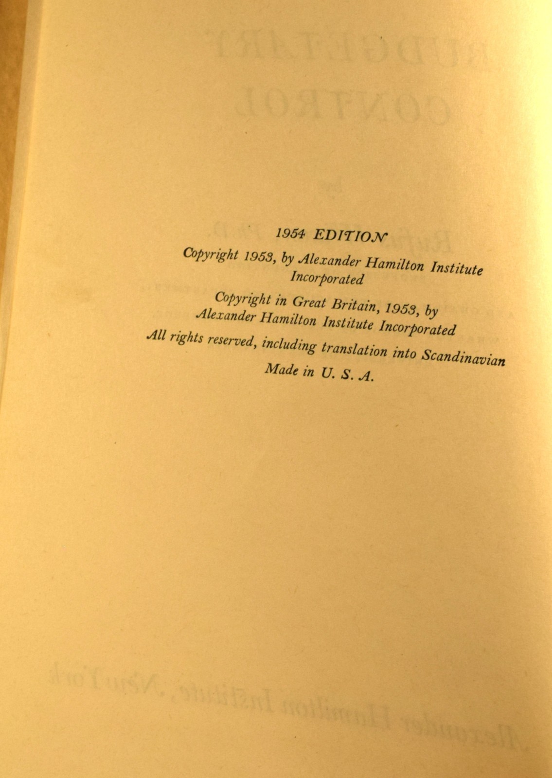 14 Books – Vintage Modern Business Alexander Hamilton Institute 1954 Edition