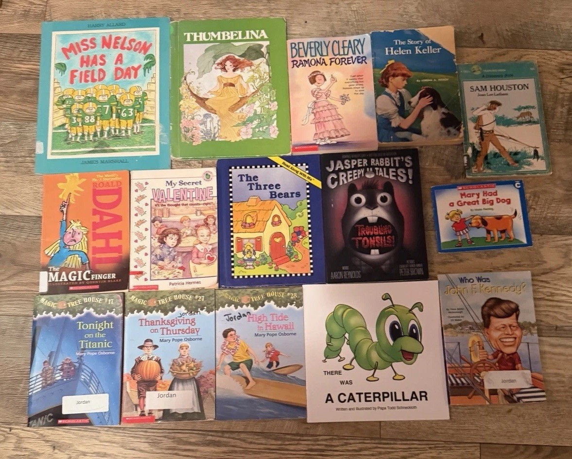 Random Lot of 15 – Books for Children&rsquo;s/ Kids/ Toddler Babies/Preschool/Daycare