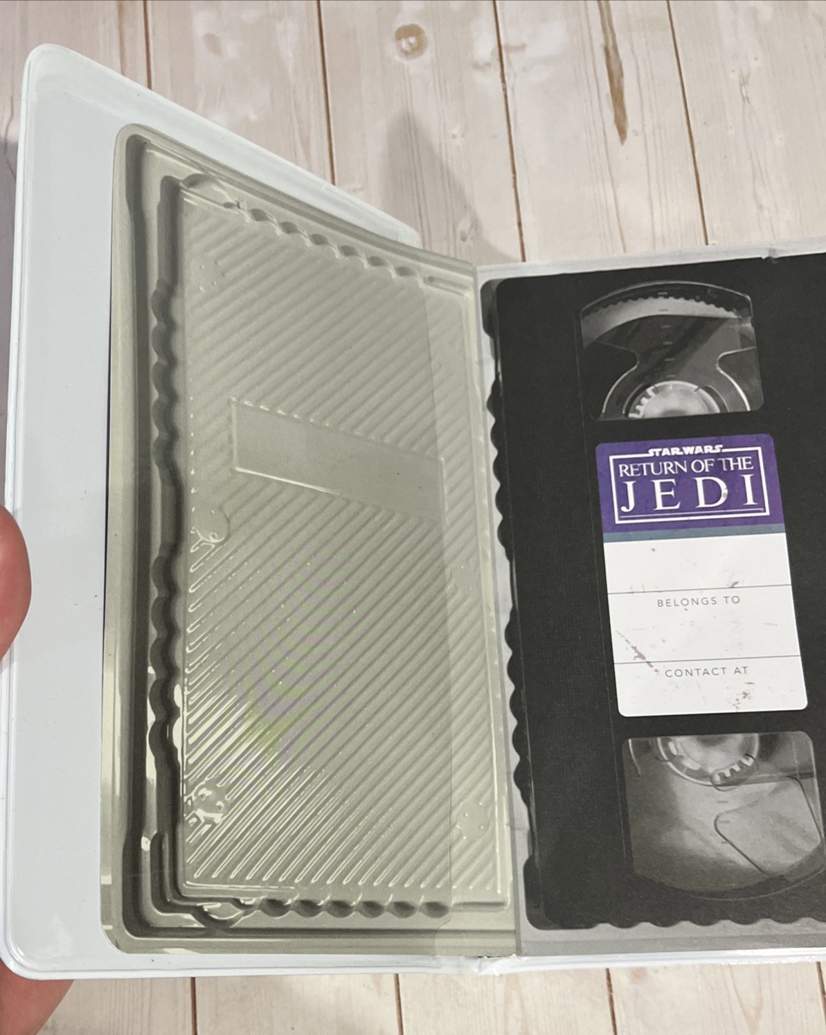 Star Wars Return Of The Jedi VHS Replica Clamshell Journal New Unused