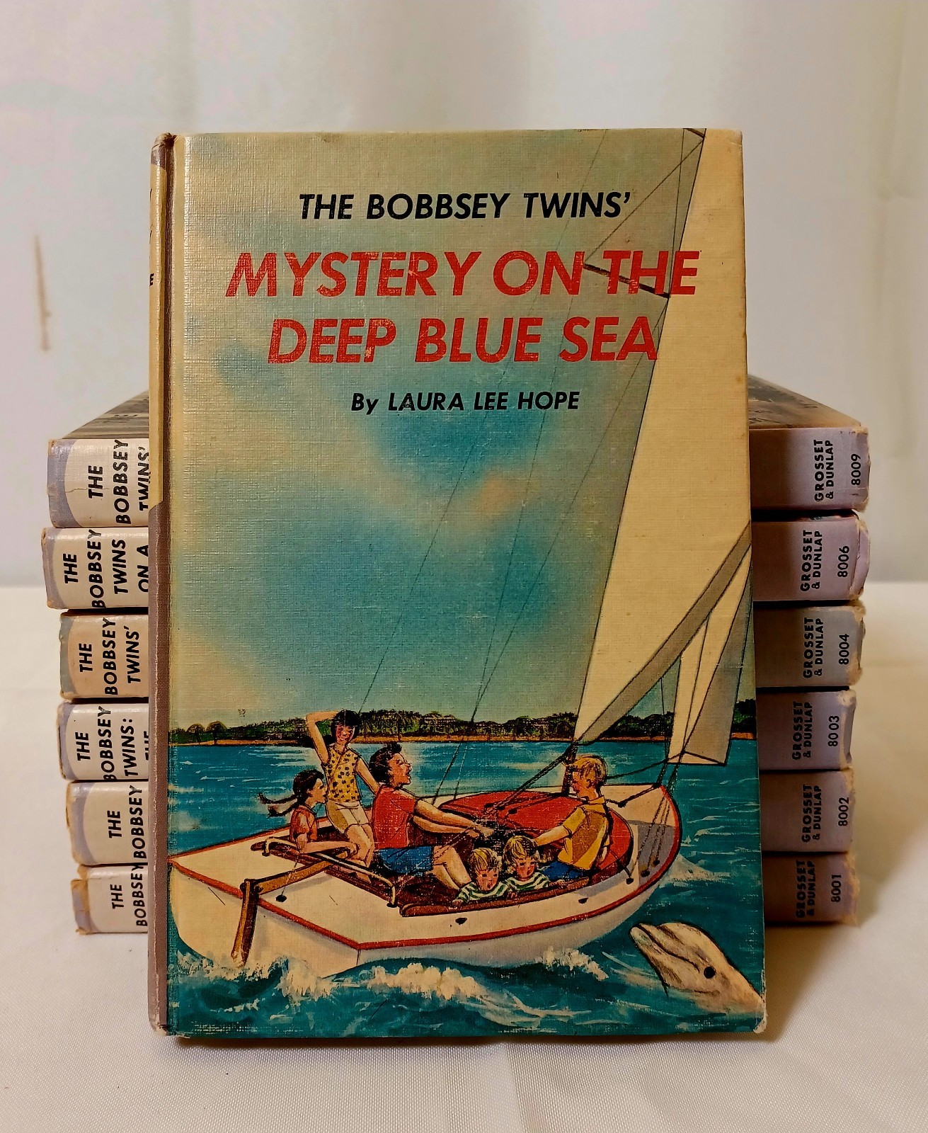 The Bobbsey Twins Book Lot Of 7 60&rsquo;s Originals #1-4,6,9,11