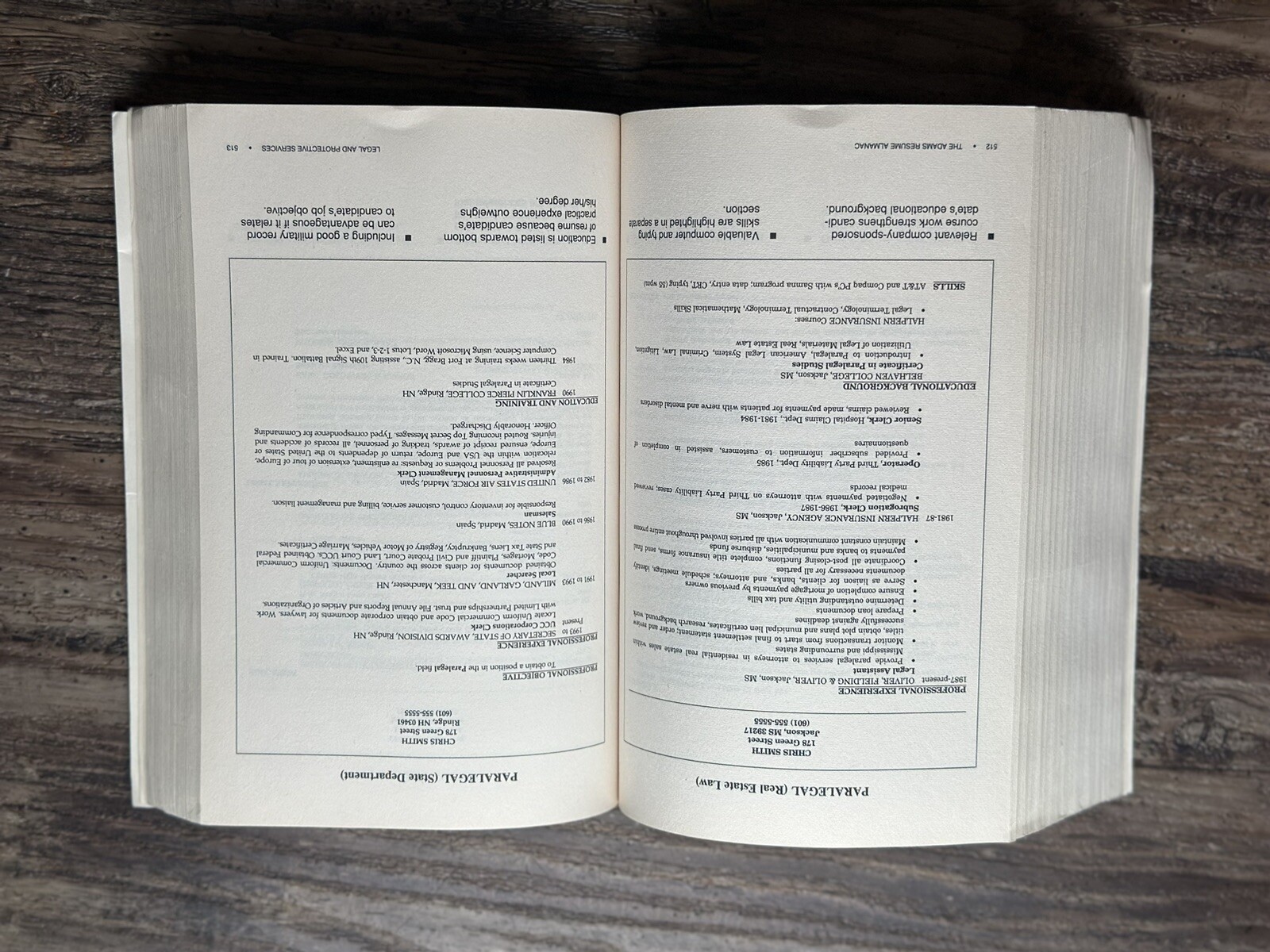 Adams Resume Almanac and Disk by Adams Media Corporation Staff (Copyright 1996)