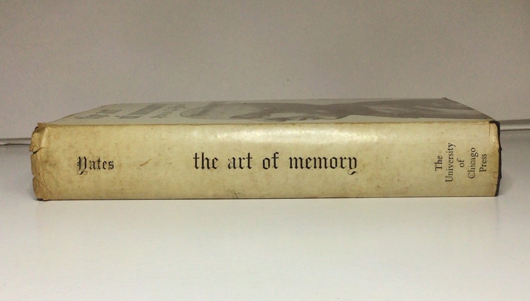 The Art Of Memory Frances A Yates 1966 Hardcover Dust Jacket