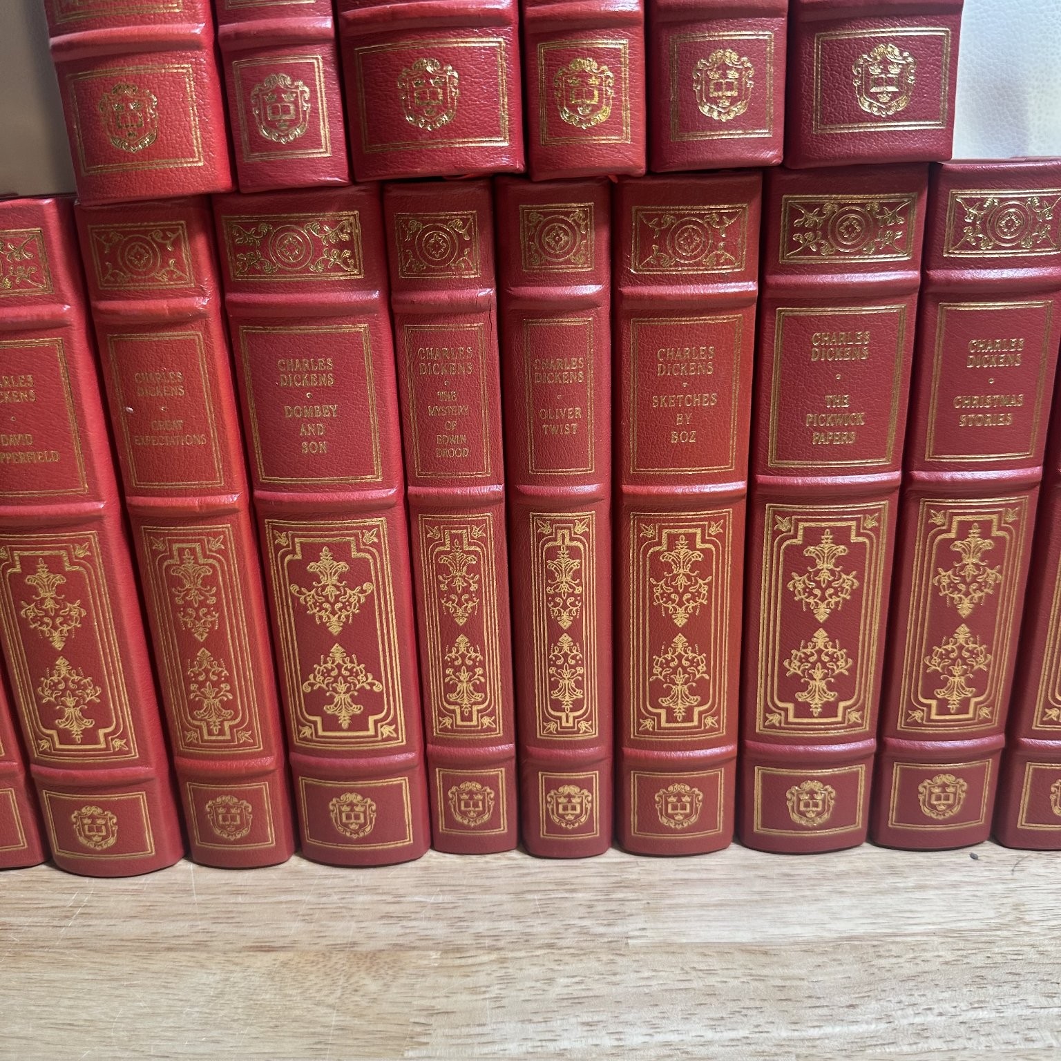 Charles Dickens Complete Works Franklin Library Oxford Collector&rsquo;s Edition