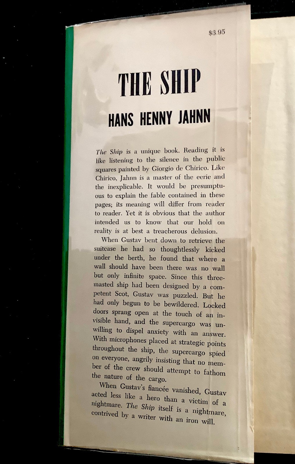 Hans Henny Jahn – The Ship – Scribner&rsquo;s 1961 Hardcover